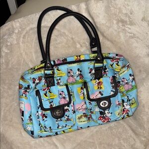 Disney Multicolor Mickey Mouse Shoulder Bag